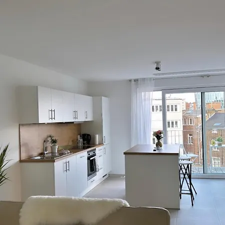 2 Bedrooms Luxury Apartment - Guillemins Liege Exterior photo